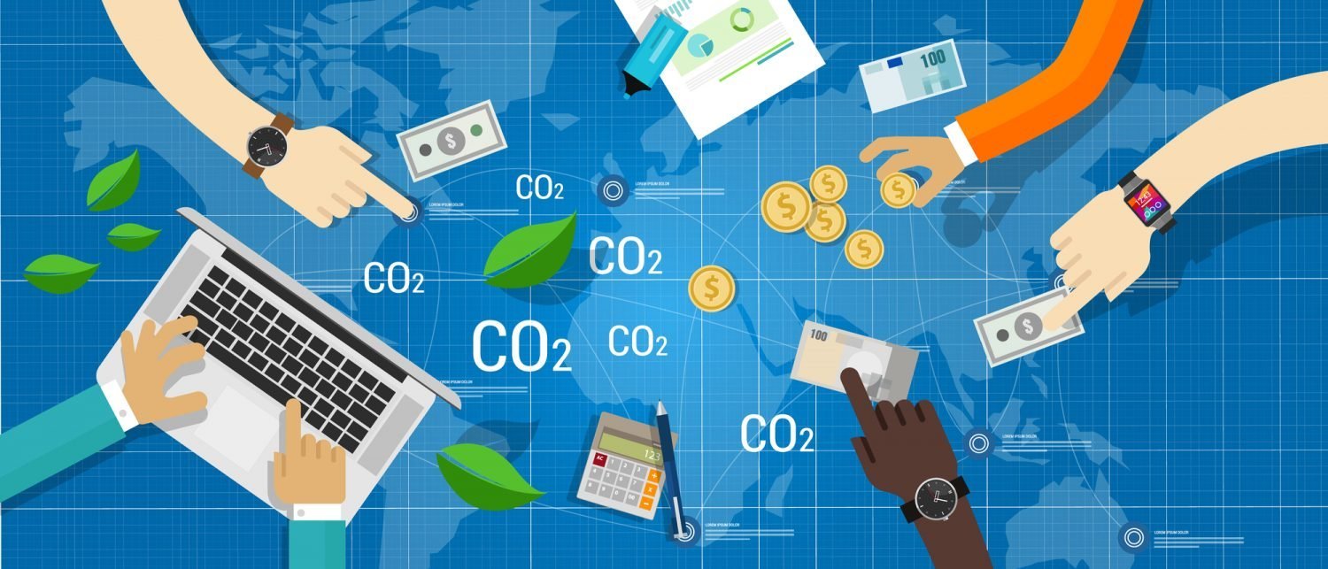 carbon emission co2 trading business bargain