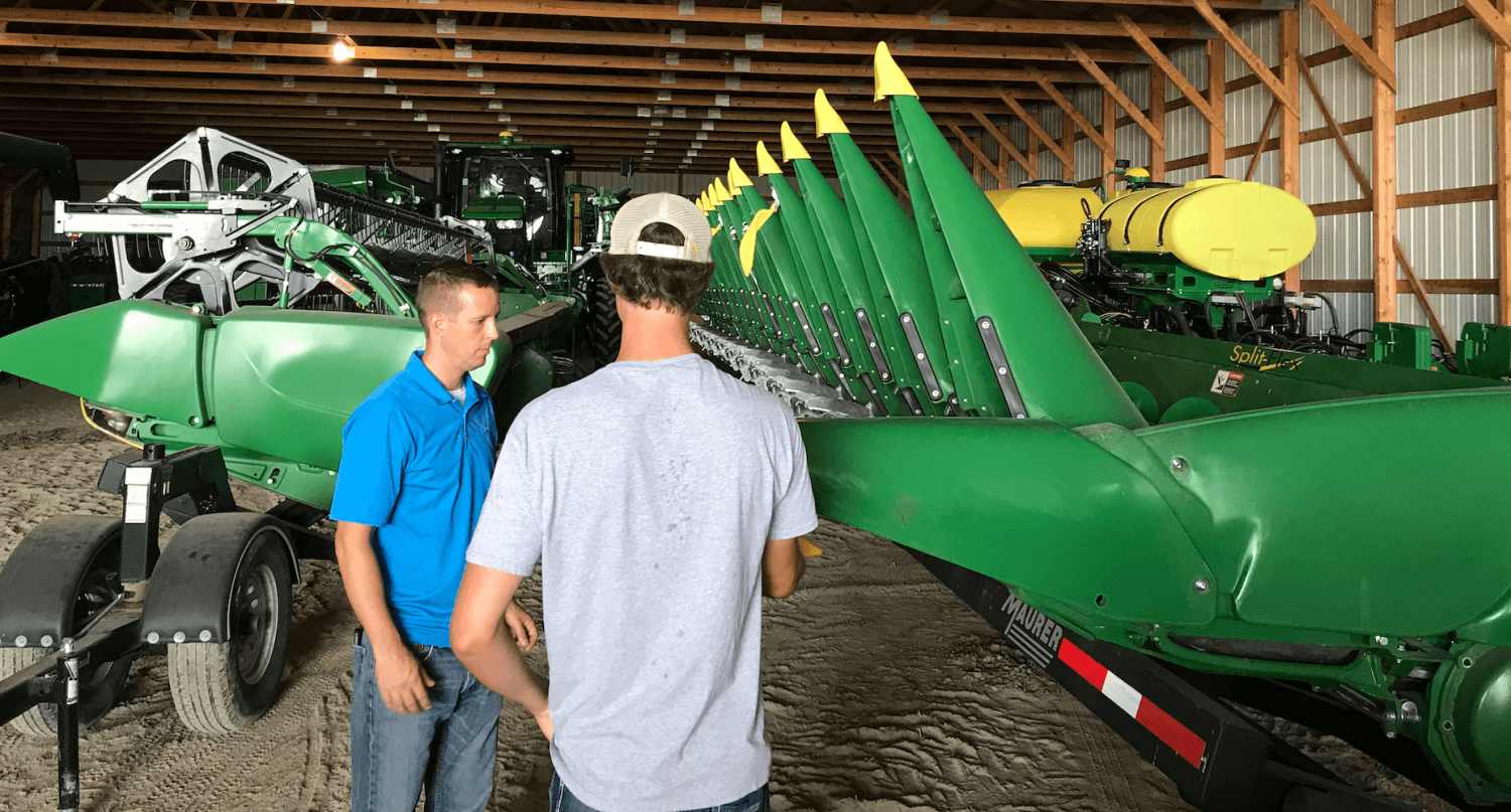 Customer Success Manager, Eric, on a Farm Visit in Beatrice, ND